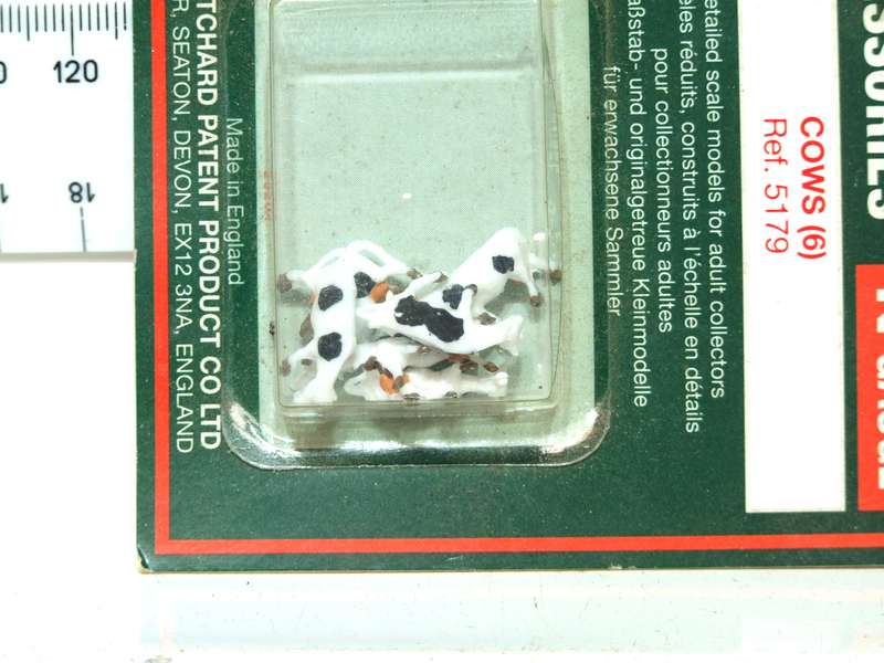 SCENERY N: This Packet of Six Cows is Available for Purchase in New Condition.(England)