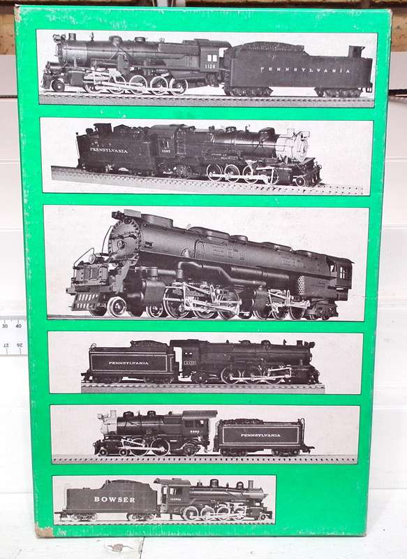 BOWSER HO: PRR K-4 Pacific  4-6-2 Steam Loco with Tender in Good Running, Boxed Condition.(USA)