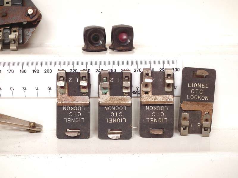LIONEL O:  Vintage 3 Rail Track LOT in Fair Used, boxed Condition(USA)