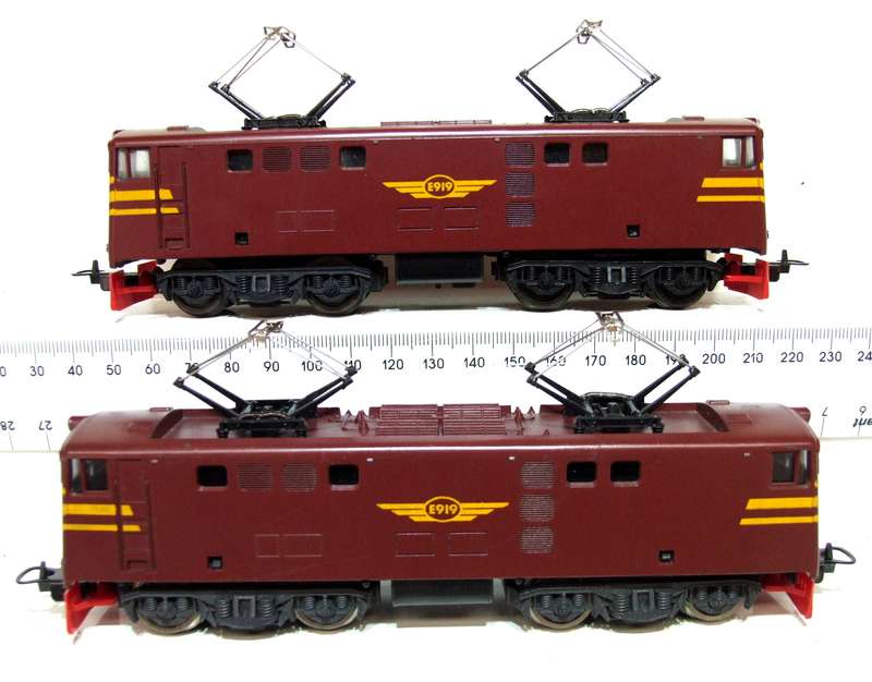 LIMA HO:  SAR E919 "Trans Karoo" Class E5 Electric Loco Set in Very Good Un-Boxed condition (Italy)