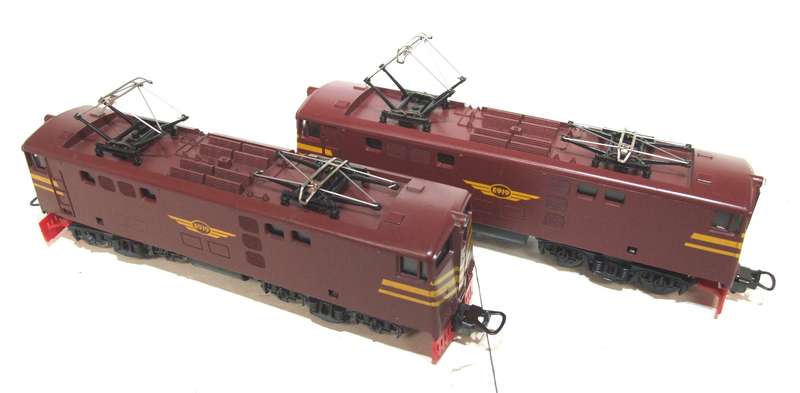 LIMA HO:  SAR E919 "Trans Karoo" Class E5 Electric Loco Set in Very Good Un-Boxed condition (Italy)