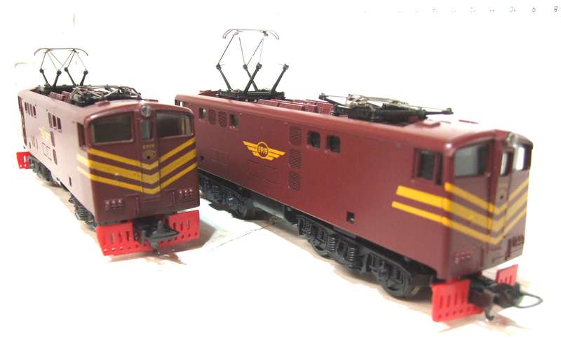 LIMA HO:  SAR E919 "Trans Karoo" Class E5 Electric Loco Set in Very Good Un-Boxed condition (Italy)