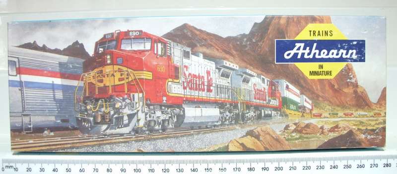 ATHEARN HO: BURLINGTON  GP 35 Number 153 Diesel Loco in New Old Stock Boxed condition.(USA)