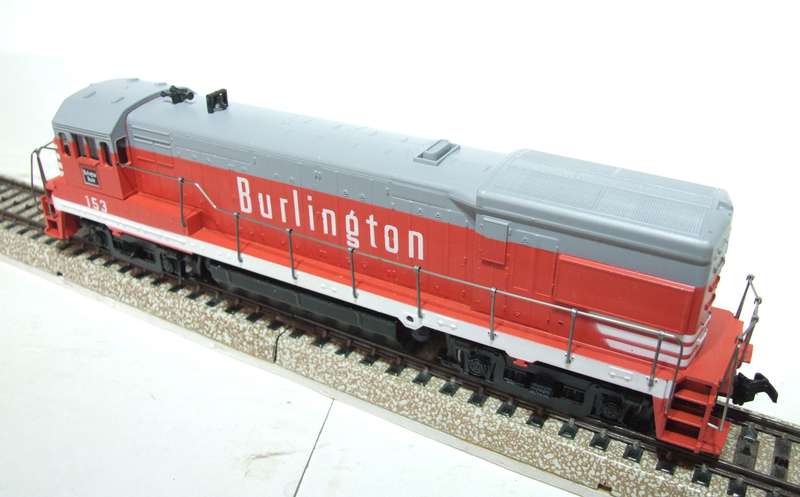 ATHEARN HO: BURLINGTON  GP 35 Number 153 Diesel Loco in New Old Stock Boxed condition.(USA)
