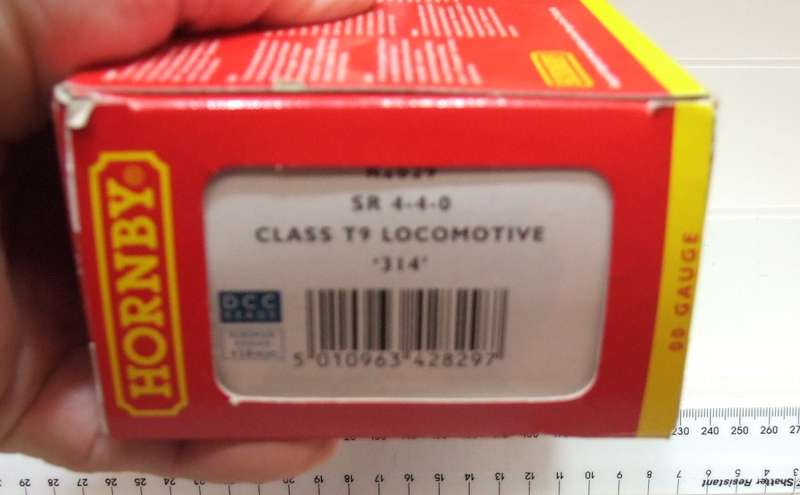 HORNBY OO: Vintage 4-4-0 Class T9 Steam Locomotive(314) in Like New Boxed Condition.