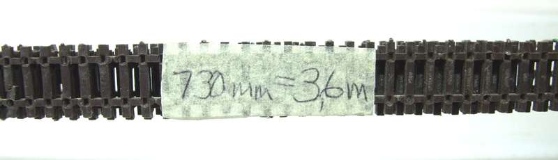 PECO N: This 5pc 730mm Long Nickel Silver Flex Track is in Fair Used Condition.(England)