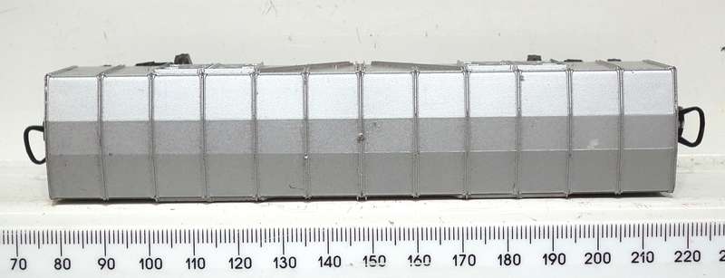 LIMA HO: SAR Silver OZ Wagon in Good Un-Boxed, Used Condition (Italy)