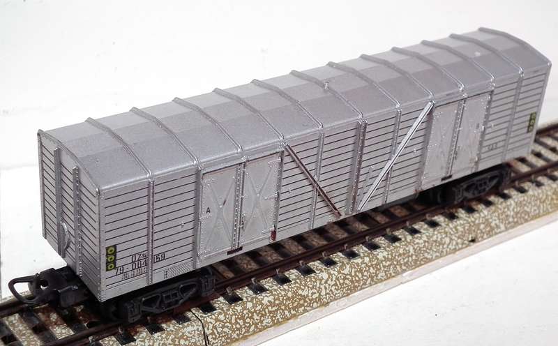 LIMA HO: SAR Silver OZ Wagon in Good Un-Boxed, Used Condition (Italy)