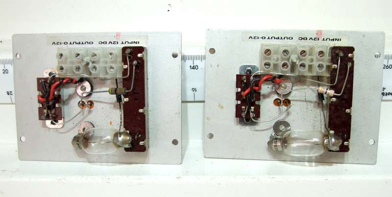 EDA HO/OO: Old School 12VDC Solid State Analogue Speed Controllers in good un-boxed condition.