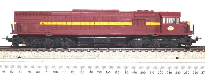 LIMA HO:  SAR "Trans Karoo" Class 34 Diesel Loco in Good Un-Boxed Operational condition.(Italy)