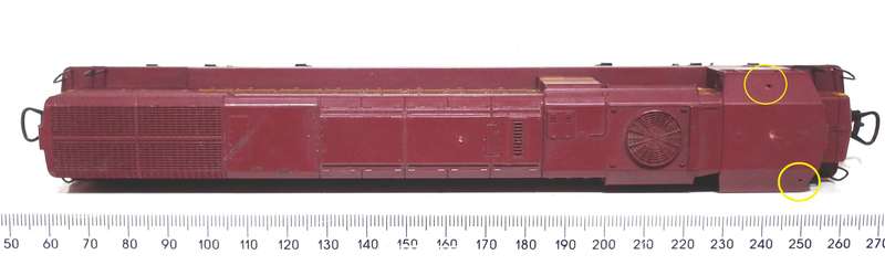 LIMA HO:  SAR "Trans Karoo" Class 34 Diesel Loco in Good Un-Boxed Operational condition.(Italy)