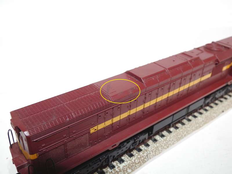 LIMA HO:  SAR "Trans Karoo" Class 34 Diesel Loco in Good Un-Boxed Operational condition.(Italy)