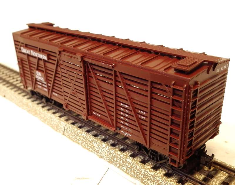 ATHEARN HO: Great Northern Stock Car(1771) in New Old Stock Boxed condition.(USA)