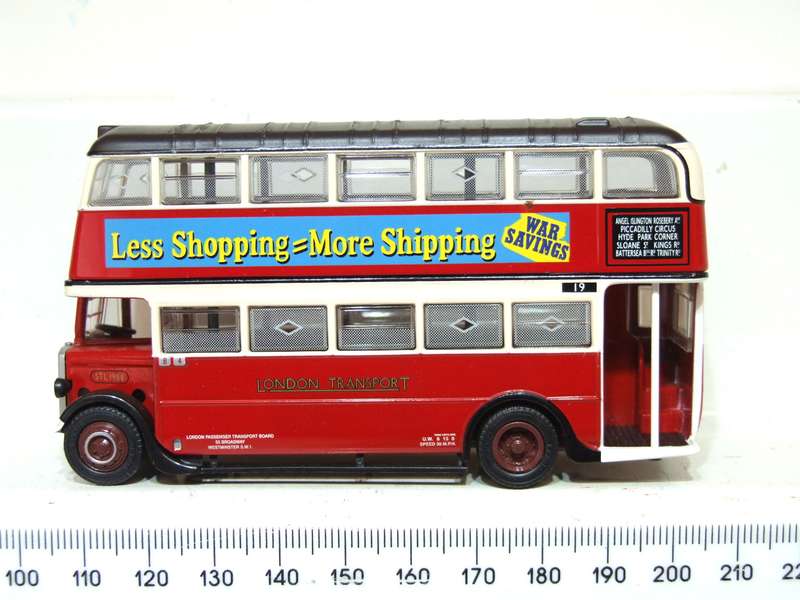 EFE OO: All Metal Leyland TDI Plymouth Bus in NEW Boxed Condition.