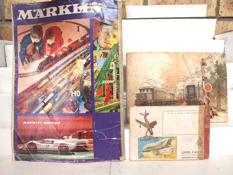 MARKLIN HO: 3x Vintage Catalogues(1969) in Fair condition (Germany)