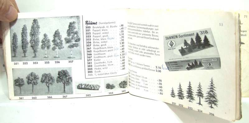 MARKLIN HO: 3x Vintage Catalogues(1969) in Fair condition (Germany)