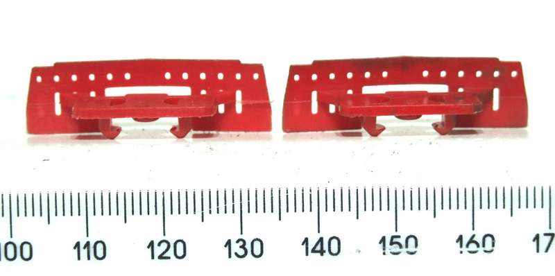 LIMA HO: SAR E5 `Trans Karoo` Locomotive cowcatchers in Fair un-boxed condition for Parts.(Italy)