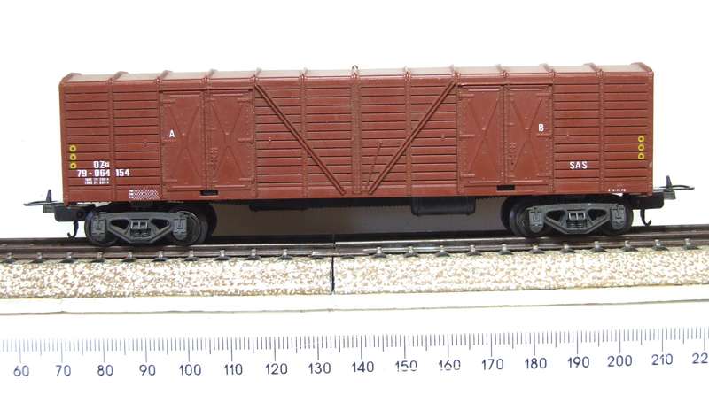 LIMA HO: SAR Brown OZ Wagon in Very Good Un-Boxed, Used Condition (Italy)