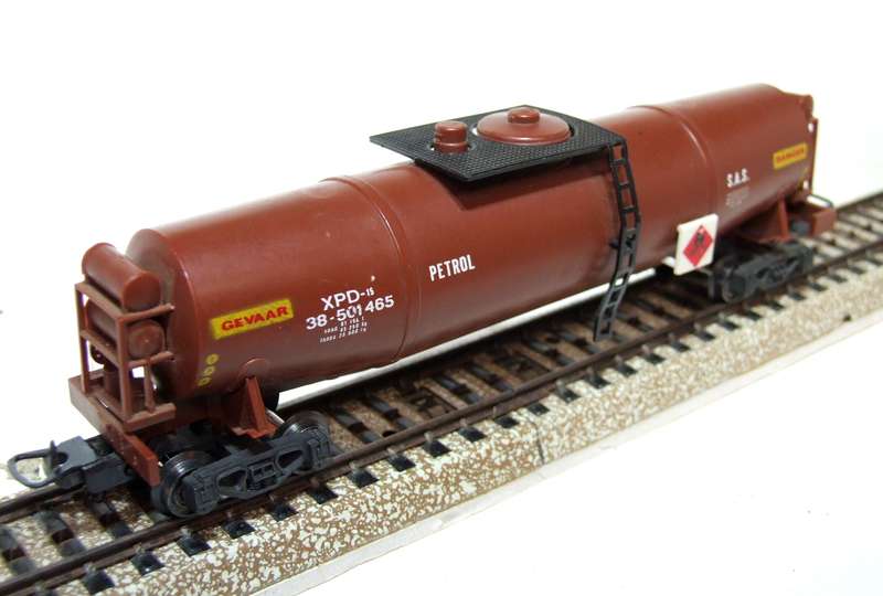 LIMA HO: SAR FDX Petrol Tanker Wagon in Very Good Un-Boxed Condition (Italy)