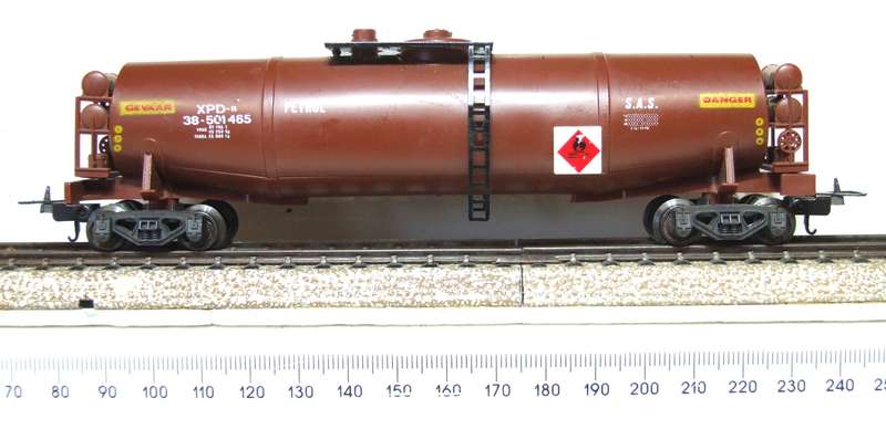 LIMA HO: SAR FDX Petrol Tanker Wagon in Very Good Un-Boxed Condition (Italy)