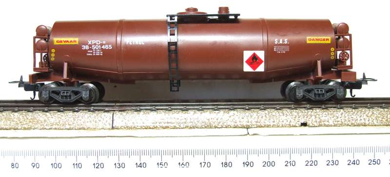 LIMA HO: SAR FDX Petrol Tanker Wagon in Very Good Un-Boxed Condition (Italy)