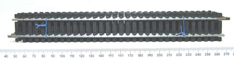 Lima HO 9pc Standard Straight Steel Track (Italy)