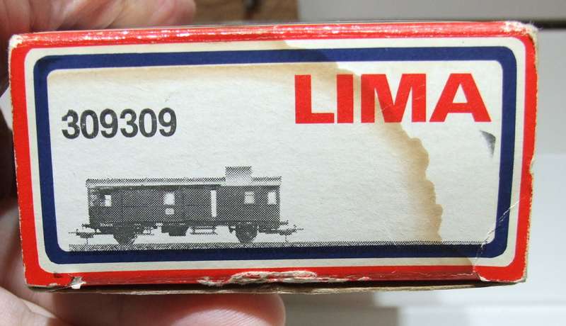LIMA HO:  European DB Baggage/Brake Van in Like New Boxed condition.(Italy)