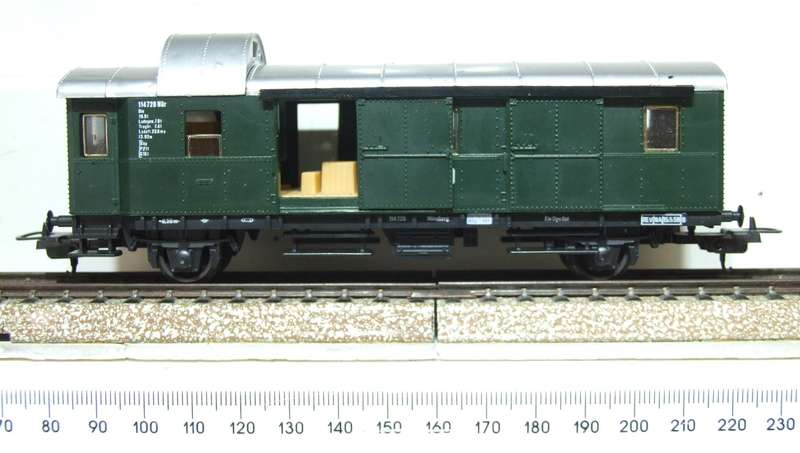 LIMA HO:  European DB Baggage/Brake Van in Like New Boxed condition.(Italy)