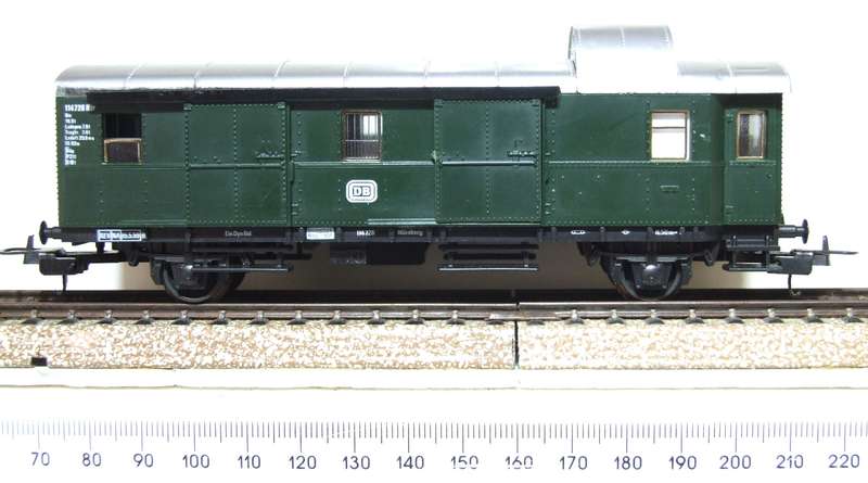 LIMA HO:  European DB Baggage/Brake Van in Like New Boxed condition.(Italy)