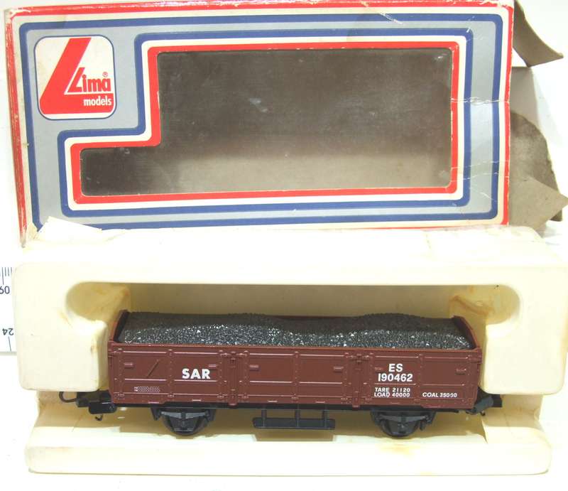 LIMA HO: SAR ES Coal Hopper in Good Un-boxed, Used condition (Italy)