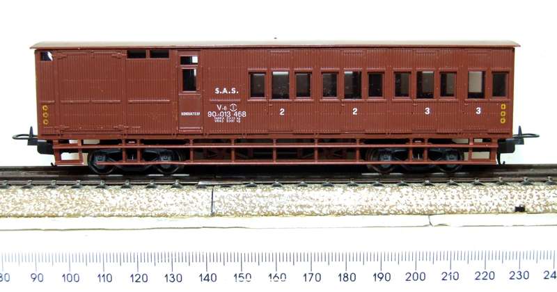 LIMA HO: SAR V8 Guards Van in Very Good Boxed Condition(Italy)