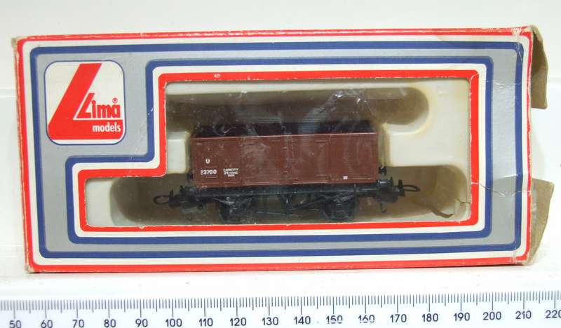 LIMA HO: British Coal Hopper in Good Boxed condition (Italy)