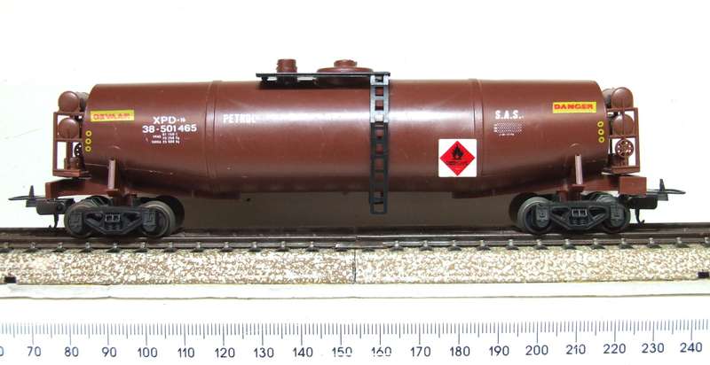 LIMA HO: SAR FDX Petrol Tanker Wagon in Very Good Boxed Condition (Italy)