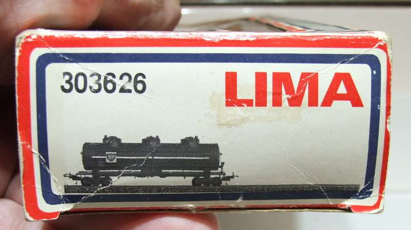 LIMA HO: BP Three Dome Petrol Tanker Wagon in Fair Boxed Condition (Italy)