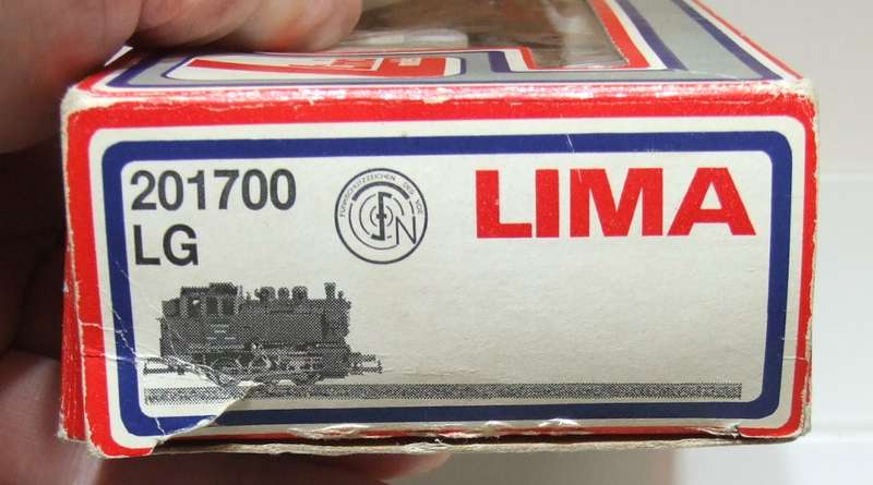 LIMA HO: Vintage 0-6-0 "DB" Tank Steam Locomotive(80 005) in Very Good Running, Boxed Condition.