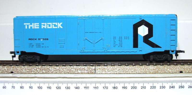AHM HO: "THE ROCK" 50' Reefer in Good Un-Boxed condition.