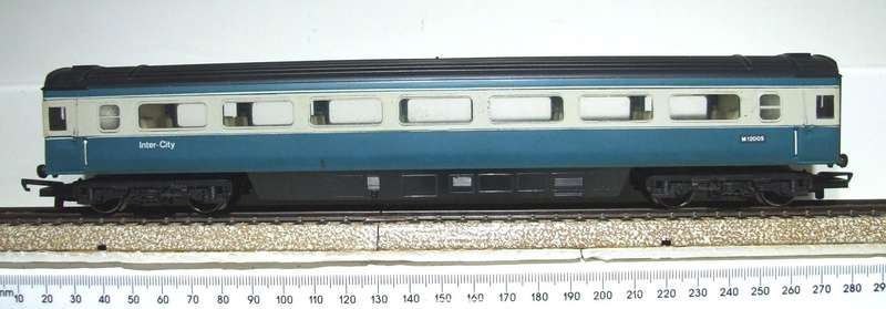 HORNBY OO:  European "Inter City" Passenger Coach in Good Un-Boxed condition.(England)