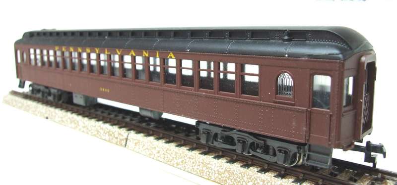 RIVAROSSI HO: Detailed US "PENCELVANIA" Passenger Coach in Good Boxed condition.(Italy)