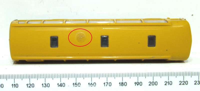BUS HO: Highly Detailed DB Railways Plastic Mercedes Benz Bus in Good Un- Boxed Condition.