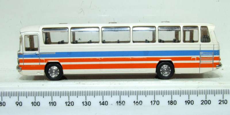 BUS HO: Highly Detailed Plastic Mercedes Benz Bus in Good Un- Boxed Condition.