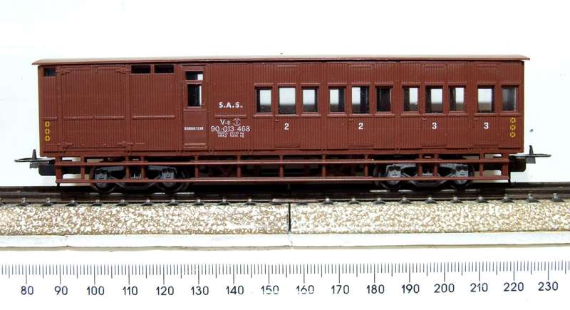 LIMA HO: SAR V8 Guards Van in Very Good Boxed Condition(Italy)