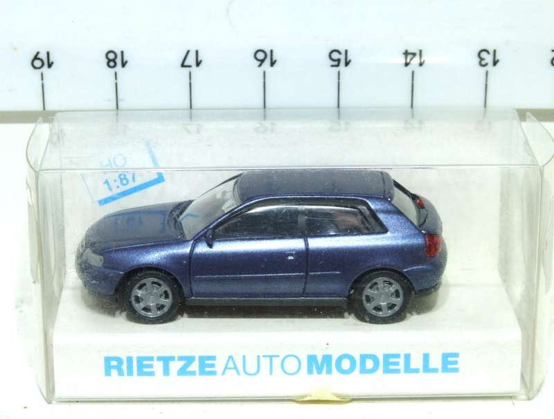 RIETZE HO: Highly Detailed AUDI A3  in Like New Boxed Condition.(Germany)