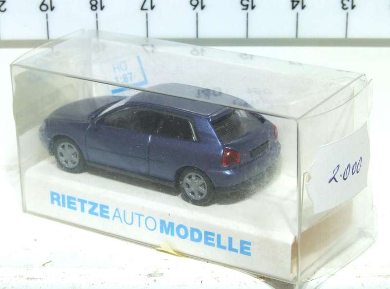 RIETZE HO: Highly Detailed AUDI A3  in Like New Boxed Condition.(Germany)