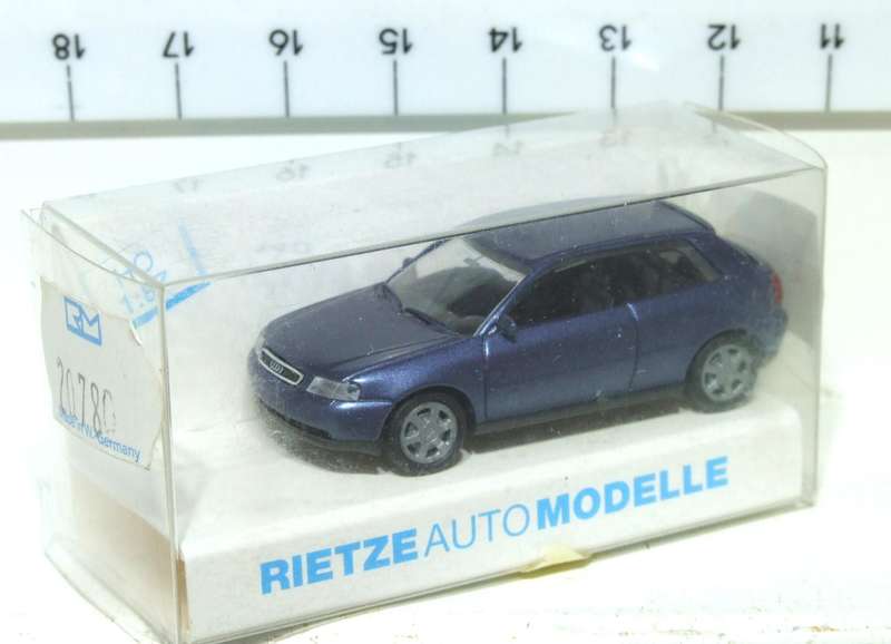 RIETZE HO: Highly Detailed AUDI A3  in Like New Boxed Condition.(Germany)