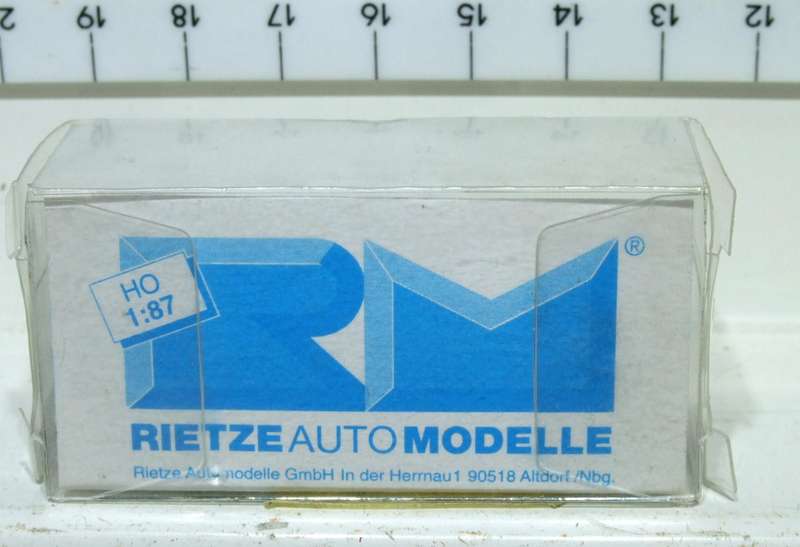 RIETZE HO: Highly Detailed GASAG SERVICE Ford Transit Van  in Like New Boxed Condition.(Germany)