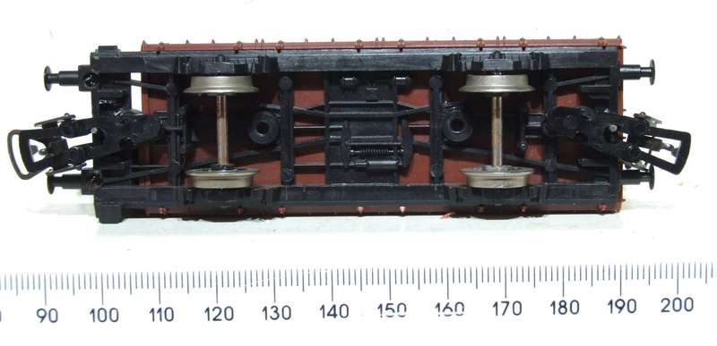 LIMA HO: Vintage FS "THYSSENROHR" Car with Pipe Load in  Fair, Un-Boxed condition(Italy)