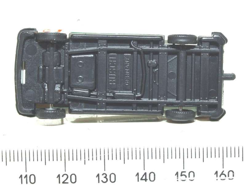 BUSCH HO: Highly Detailed Fiat DUCATO Polizei (43247)  in Like New Boxed Condition.
