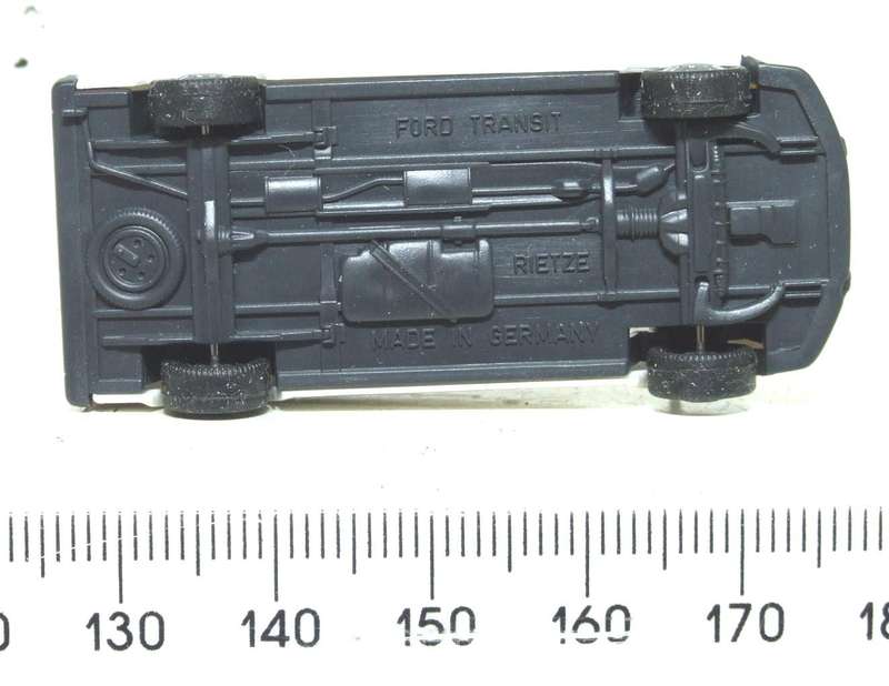 RIETZE HO: Highly Detailed GASAG SERVICE Ford Transit Van  in Like New Boxed Condition.(Germany)