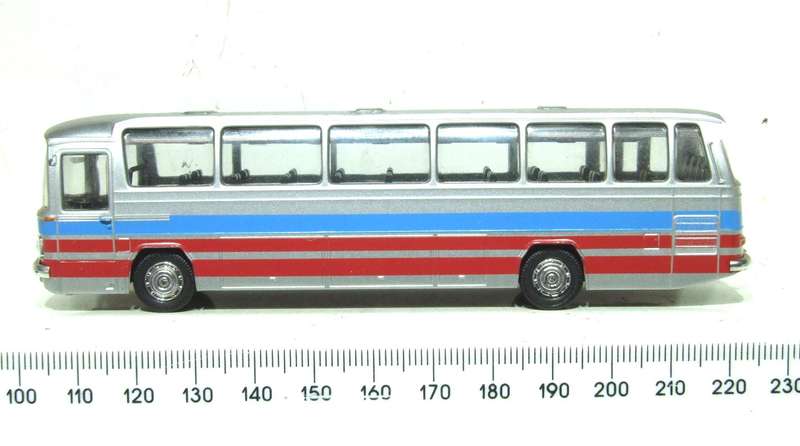 BUS HO: Highly Detailed Plastic Mercedes Benz Bus in Good Un- Boxed Condition.