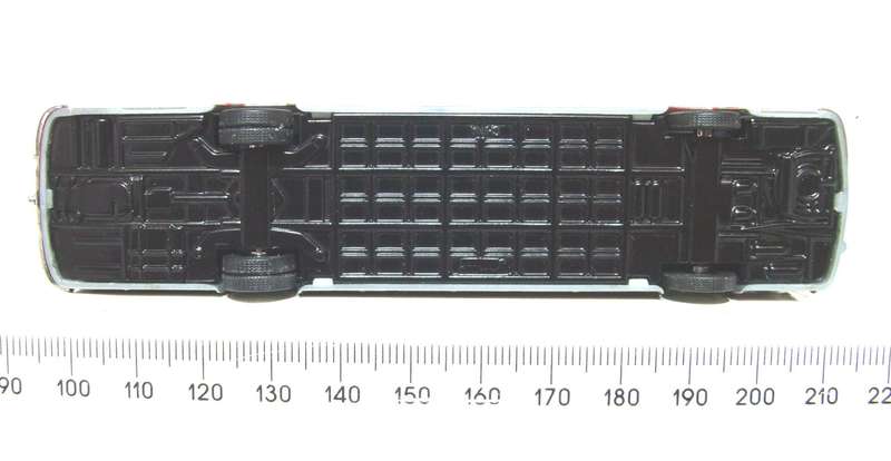 BUS HO: Highly Detailed Plastic Mercedes Benz Bus in Good Un- Boxed Condition.